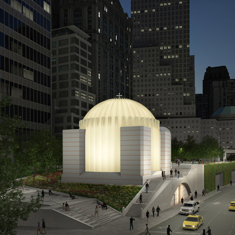 St Nicholas National Shrine designed by Santiago Calatrava