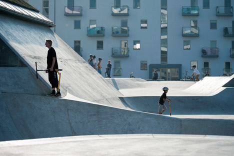 Street Dome skate park by Cebra