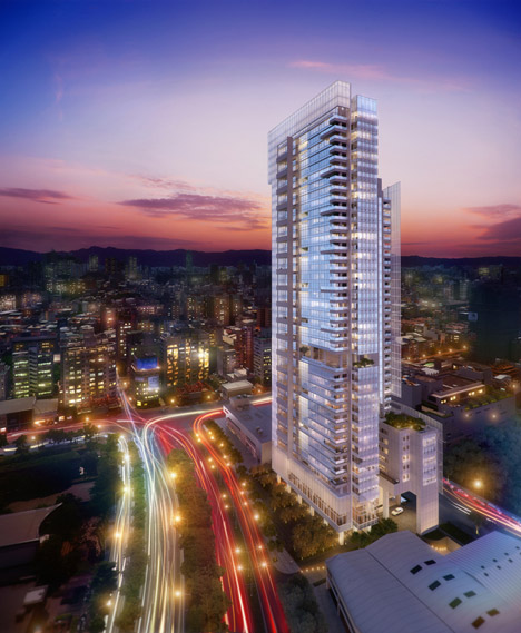 Taichung Condominium Tower by Richard Meier