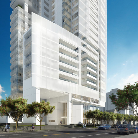 Taichung Condominium Tower by Richard Meier