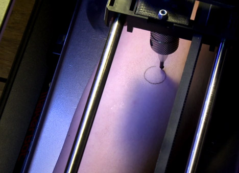 Tatoue 3D printing tattoo machine by Appropriate Audiences