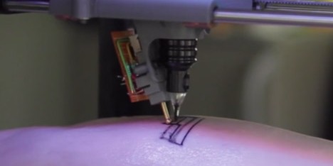 Tatoue 3D printing tattoo machine by Appropriate Audiences