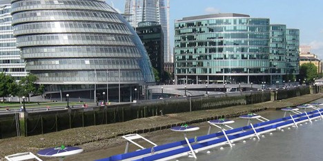 Thames deckway by River Cycleway Consortium