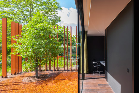 The Corten House by DMOA architects