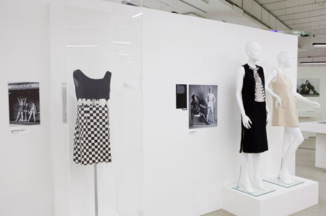 Women Fashion Power exhibition at the Design Museum designed by Zaha Hadid