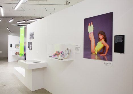Women Fashion Power exhibition at the Design Museum designed by Zaha Hadid