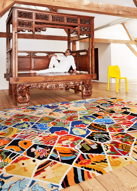 Dutch Landscape Rug by Claire Vos & Roderick Vos