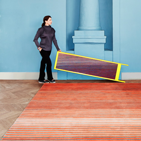 Dutch Landscapes rug by Claire Vos