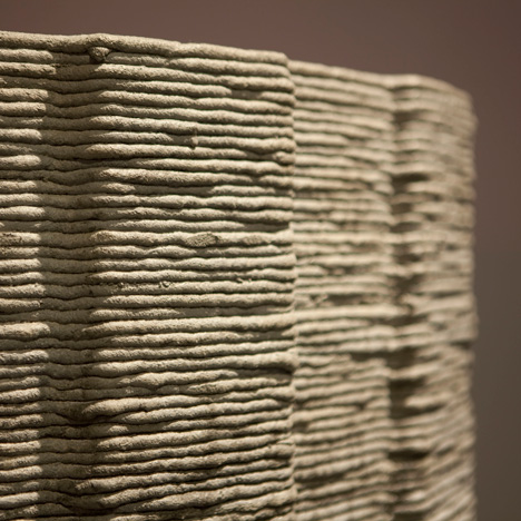 3D-printed concrete by Foster + Partners