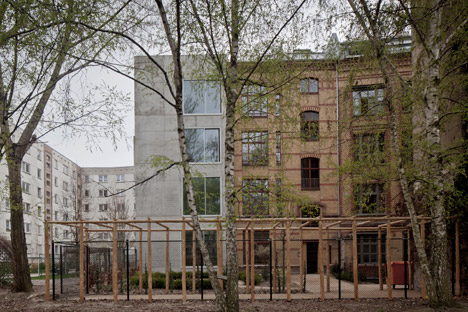 696 Joachimstraße Berlin by David Chipperfield