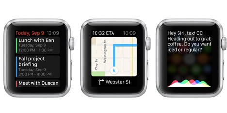 Apple Watch San Francisco typeface