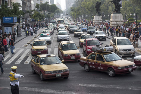 Team Mexico City's winning concept for Audi Urban Future Award 2014