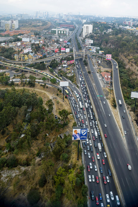 Team Mexico City's winning concept for Audi Urban Future Award 2014