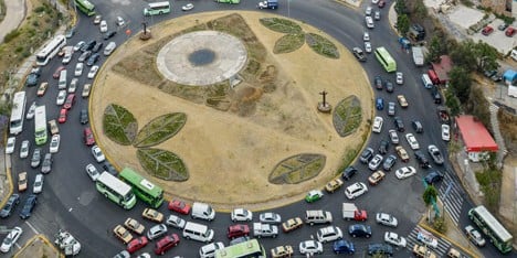 Team Mexico City's winning concept for Audi Urban Future Award 2014