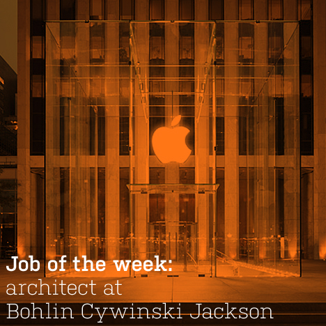 Job of the week: architect at Bohlin Cywinski Jackson