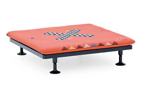 Charpoy day bed by Doshi Levien for Moroso
