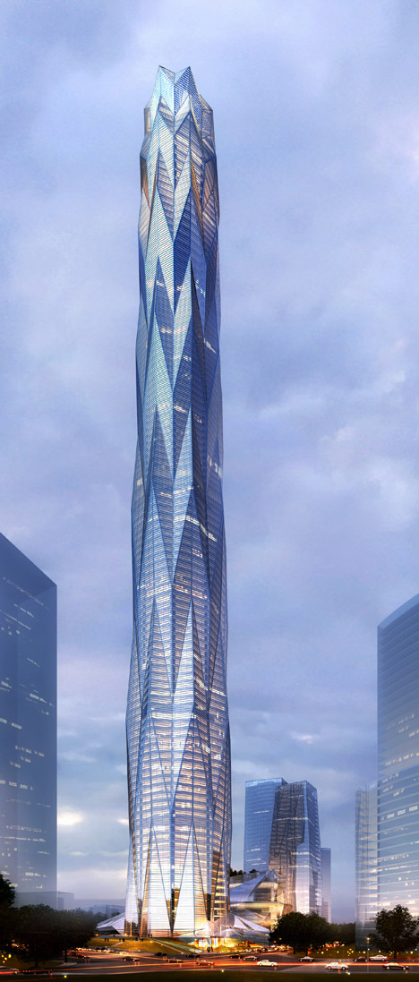 Chengdu Greenland Tower by Smith and Gill
