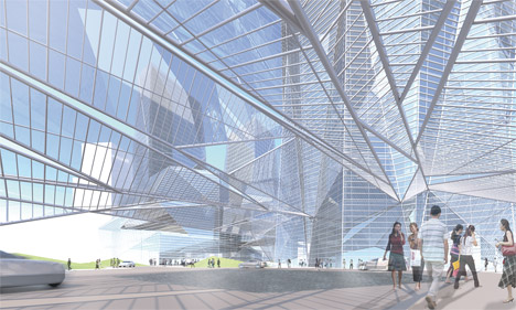Chengdu Greenland Tower by Smith and Gill