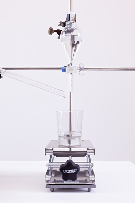 The Real Thing Coca Cola distillation machine by Helmut Smits