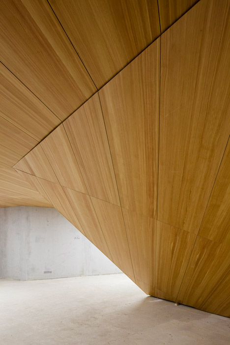 Concert hall in Blaibach by Peter Haimerl
