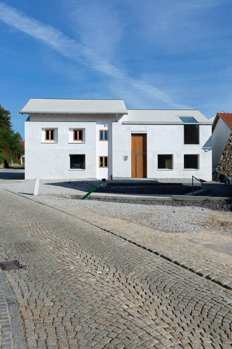 Concert hall in Blaibach by Peter Haimerl