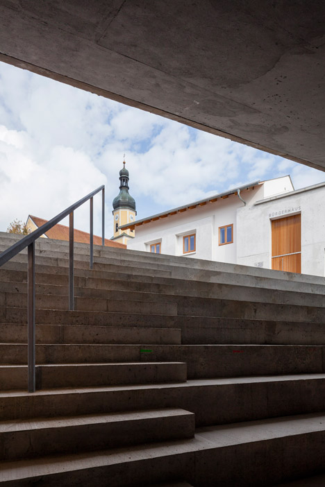 Concert hall in Blaibach by Peter Haimerl