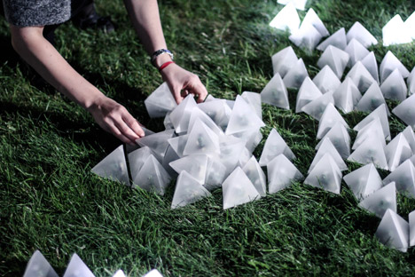 Constellation installation by Pangenerator