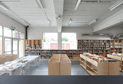 Cultural Center de Neerbeek by Urbain Architectencollectief