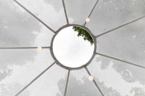 Cumulus installation by Burg Giebichenstein University of Art and Design graduates