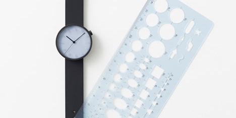 Draftsman 02 watch by Nendo