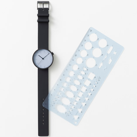 Draftsman 02 watch by Nendo