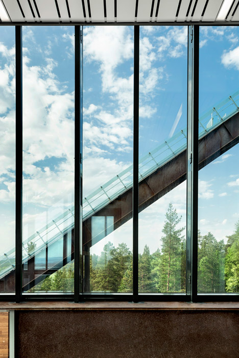 Falun ski jumps by Sweco Architects