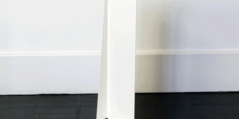 Fiction bookstand by Sebastian Bergne