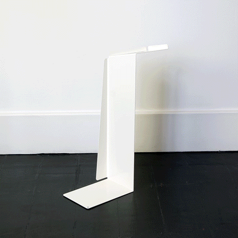 Fiction bookstand by Sebastian Bergne