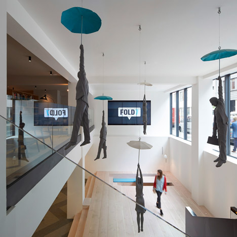 Fold 7 office refurbishment by Paul Crofts Studio