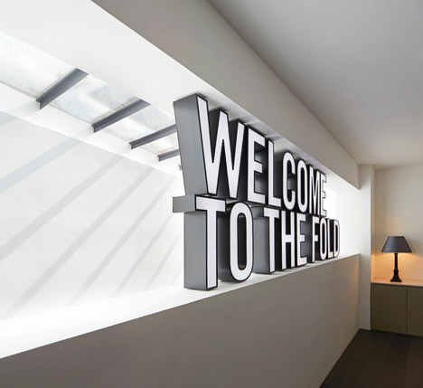 Fold 7 office refurbishment by Paul Crofts Studio