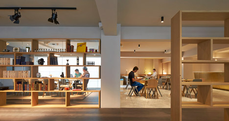 Fold 7 office refurbishment by Paul Crofts Studio