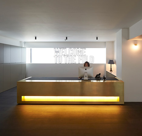 Fold 7 office refurbishment by Paul Crofts Studio
