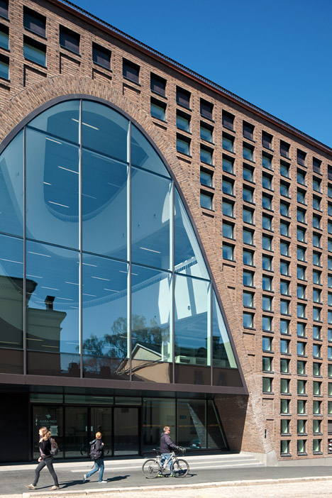 Helsinki University Library by Anttinen Oiva Architects