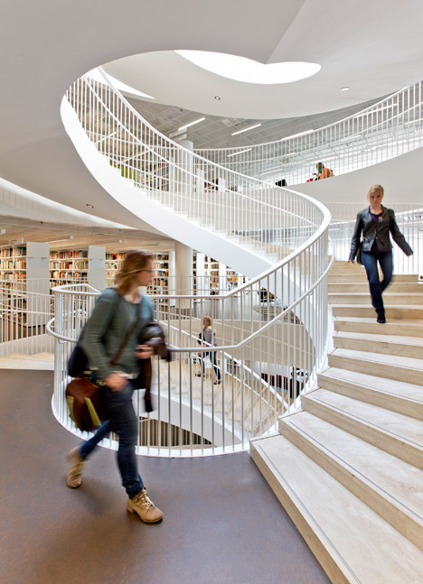Helsinki University Library by Anttinen Oiva Architects