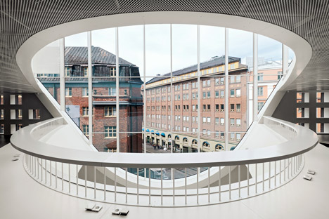 Helsinki University Library by Anttinen Oiva Architects