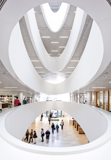 Helsinki University Library by Anttinen Oiva Architects