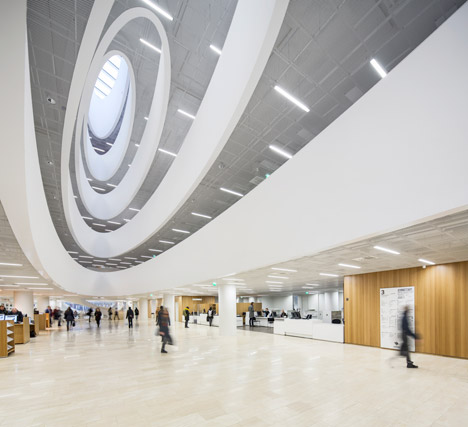 Helsinki University Library by Anttinen Oiva Architects
