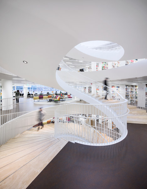 Helsinki University Library by Anttinen Oiva Architects
