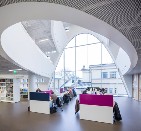 Helsinki University Library by Anttinen Oiva Architects