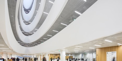 Helsinki University Library by Anttinen Oiva Architects