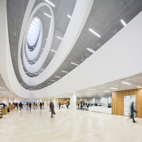 Helsinki University Library by Anttinen Oiva Architects