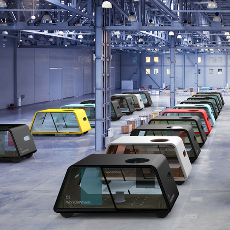 Slow becomes fast concept vehicle by IDEO