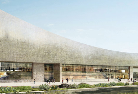 Israel Stadium by Herzog and de Meuron