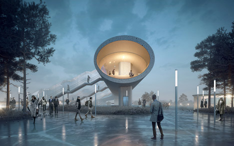 Køge North Station by COBE